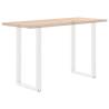 Coffee Table Legs U-Shaped | White Steel | 60x(100-101) cm