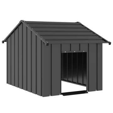 Dog House with Roof - Durable Galvanised Steel Shelter