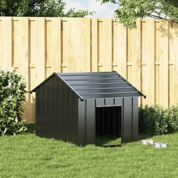 Dog House with Roof - Durable Galvanised Steel Shelter