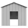 Durable Galvanised Steel Dog House with Roof - 113x153x101 cm