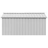 Durable Dog House with Roof - Galvanized Steel 114x202cm