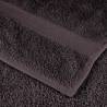 12 Piece Anthracite Towel Set - 100% Cotton, 360 gsm