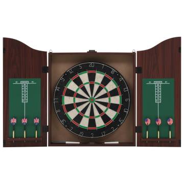 Professional Dart Set with Cabinet & Sisal Dartboard | HipoMarket