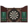 Professional Dart Set with Cabinet & Sisal Dartboard | HipoMarket