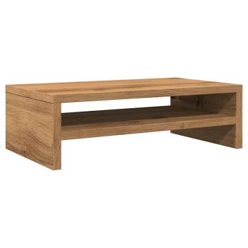 Monitor Stand Artisan Oak - Stylish & Functional | HipoMarket