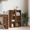 Book Cabinet Sideboard Old Wood - 66x30x98 cm | HipoMarket