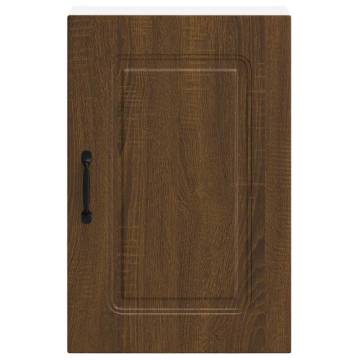 Kalmar Brown Oak Kitchen Wall Cabinet | Durable Storage Solution