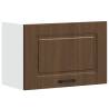 Kalmar Brown Oak Kitchen Wall Cabinet - Stylish & Durable Storage