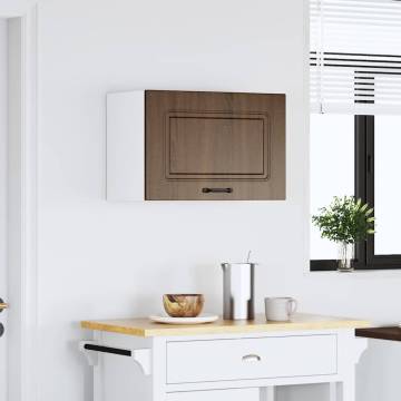 Kalmar Brown Oak Kitchen Wall Cabinet - Stylish & Durable Storage