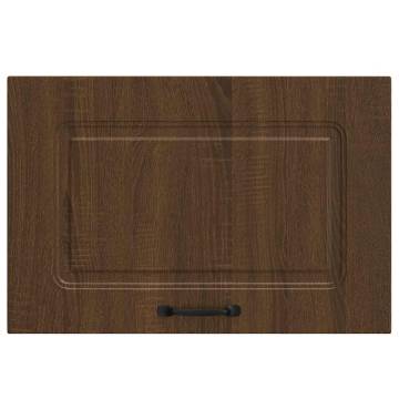 Kalmar Brown Oak Kitchen Wall Cabinet - Stylish & Durable Storage