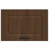 Kalmar Brown Oak Kitchen Wall Cabinet - Stylish & Durable Storage