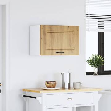 Kalmar Artisan Oak Kitchen Wall Cabinet - Space Saver & Durable