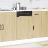 Dishwasher Panel Kalmar Sonoma Oak - 45x1.5x67 cm Engineered Wood