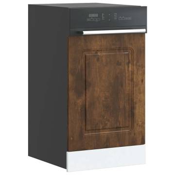 Kalmar Smoked Oak Dishwasher Panel - Durable Engineered Wood