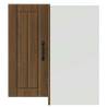 Lucca Brown Oak Kitchen Wall Corner Cabinet | HipoMarket