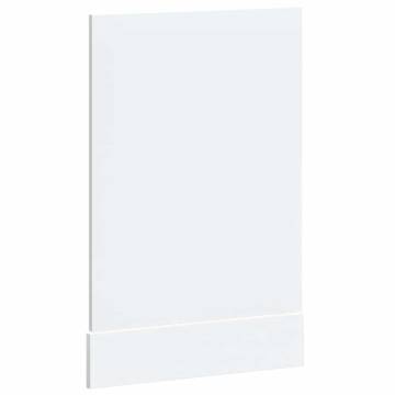 Lucca White Engineered Wood Dishwasher Panel | Hipomarket