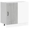 Kalmar Grey Sonoma Kitchen Base Cabinet - Durable & Stylish Storage