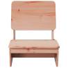 Garden Chairs 2 pcs - Solid Douglas Wood - Hipomarket UK