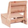 Garden Chairs 2 pcs - Solid Douglas Wood - Hipomarket UK