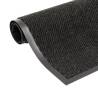 Dust Control Mats - 2 pcs Rectangular 90x150 cm Black