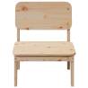 Solid Pine Garden Chair - Rustic Charm & Comfort | HipoMarket