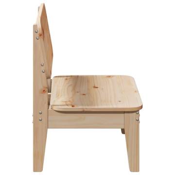 Solid Pine Garden Chair - Rustic Charm & Comfort | HipoMarket