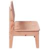 Garden Chair 60x52.5 cm - Durable Solid Wood Douglas for Outdoors