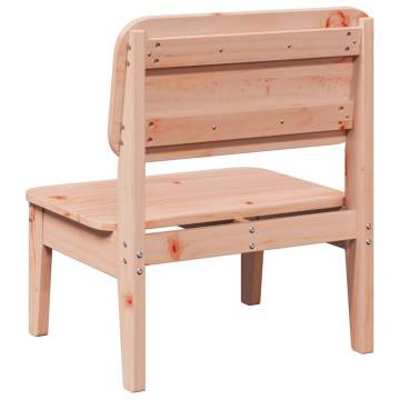 Garden Chair 60x52.5 cm - Durable Solid Wood Douglas for Outdoors