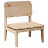 Garden Chairs 2 pcs - Solid Pinewood for Outdoor Relaxation