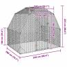 Chicken Run 2.5x2x2.25m Galvanised Steel - Durable & Safe