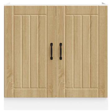 Sink Base Cabinet Lucca in Sonoma Oak - Durable & Spacious