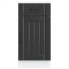 Lucca Black Kitchen Base Cabinet | Durable Storage Solution