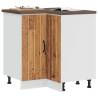  Kitchen Corner Base Cabinet Lucca Old Wood Engineered Wood Colour old wood Quantity in Package 1 Model corner cabinet 75.5 cm Number of 