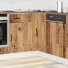 Kitchen Corner Base Cabinet Lucca - Old Wood Engineered Wood