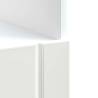 Oven Cabinet Lucca White Engineered Wood | Hipomarket UK