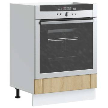 Oven Cabinet Lucca Sonoma Oak - Stylish & Compact Storage