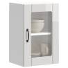  Kitchen Wall Cabinet with Glass Door Lucca High Gloss White Colour high gloss white Quantity in Package 1 Model 1x wall glass cabinet (1 door) 40 cm Number of 