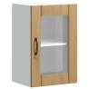 Kitchen Wall Cabinet with Glass Door - Lucca Artisan Oak | HipoMarket