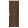 Brown Oak Storage Cabinet - Versatile & Compact | Hipomarket