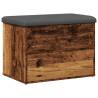 Storage Bench Old Wood 62x42 cm - Stylish & Functional