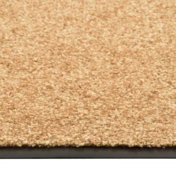 Washable Cream Doormat 60x180 cm - Durable & Non-Slip