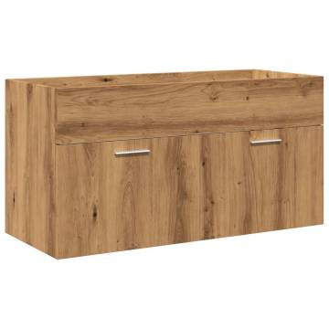 5 Piece Bathroom Furniture Set - Artisan Oak | Hipomarket