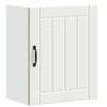 Lucca White Engineered Wood Kitchen Wall Cabinet - Hipo Market