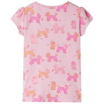 Light Pink Kids' Pyjamas - Short Sleeves, Size 116