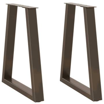 V-Shape Dining Table Legs - 50x(72-73.3) cm | Hipomarket