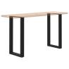 U-Shaped Coffee Table Legs - Black Steel | Hipomarket