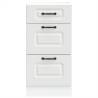 Kalmar White Engineered Wood Kitchen Base Cabinet