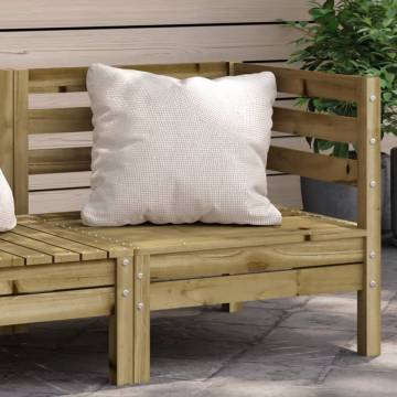 Garden Sofa Corner - Impregnated Pine Wood | HipoMarket