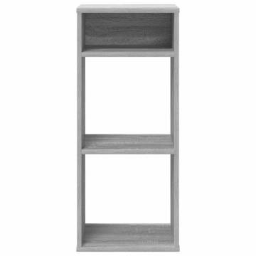 Book Cabinet Grey Sonoma - Stylish Engineered Wood Storage