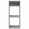 Book Cabinet Grey Sonoma - Stylish Engineered Wood Storage